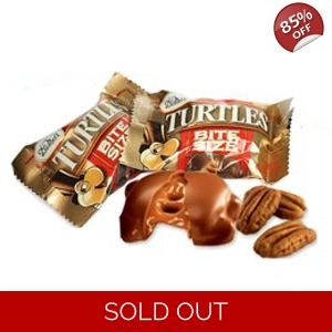 DeMets Turtles Bite Size - 12g SINGLE - DeMet's Milk Chocolate Turtle